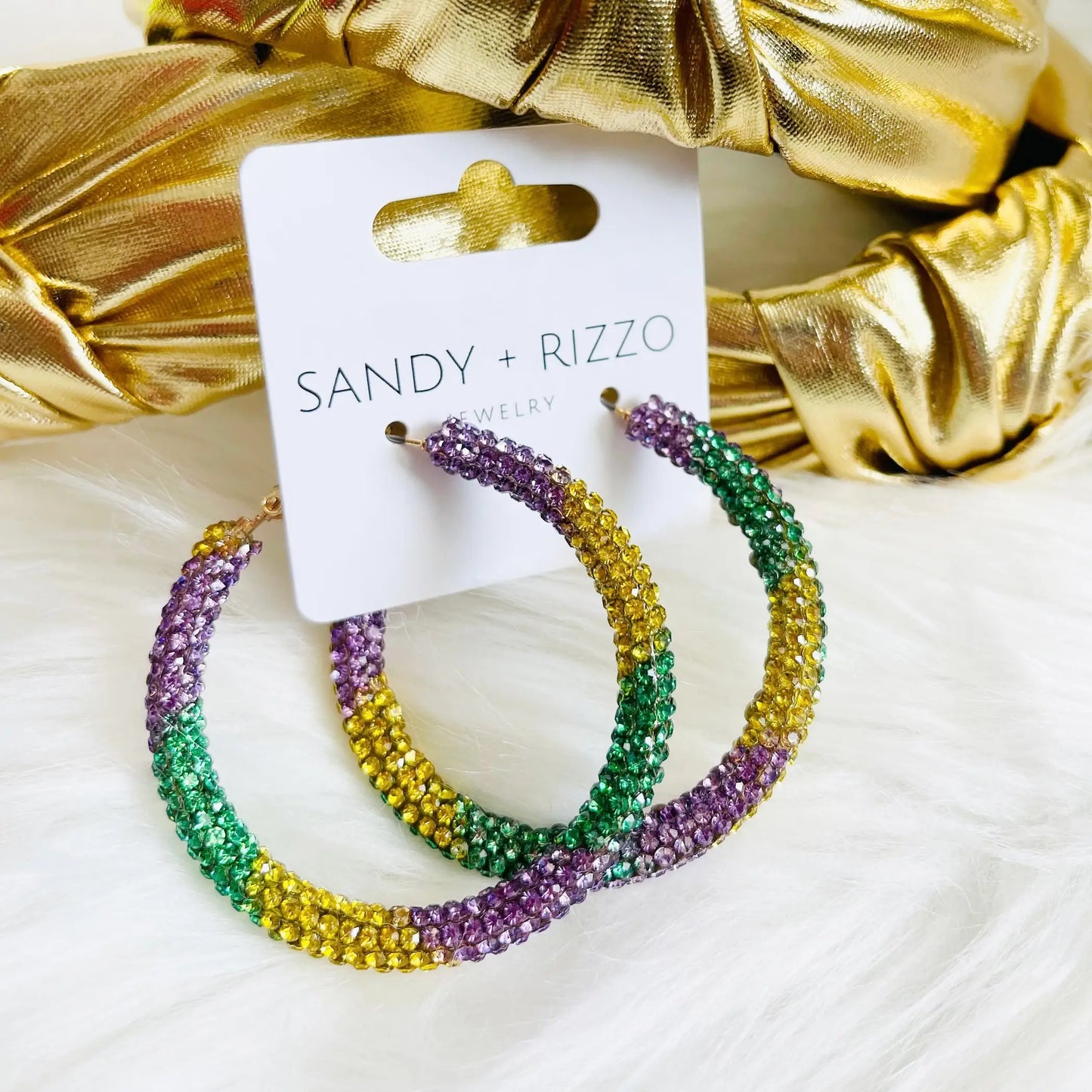 S+R Mardi Gras Hoops