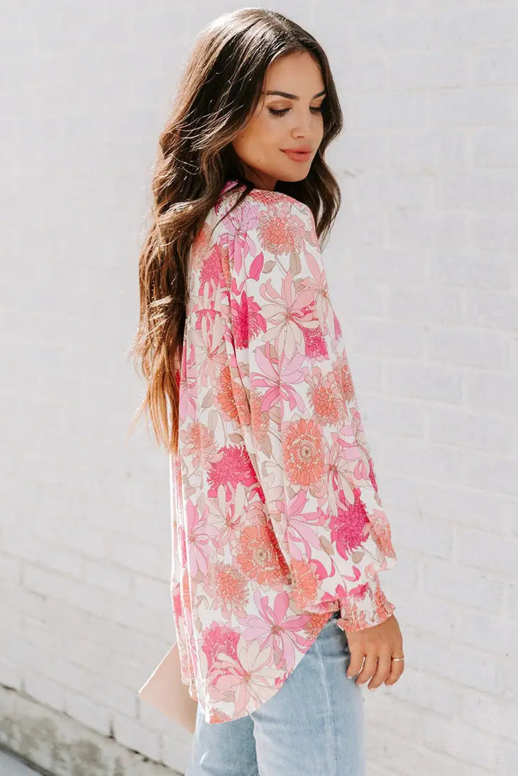 Fiona Floral Top