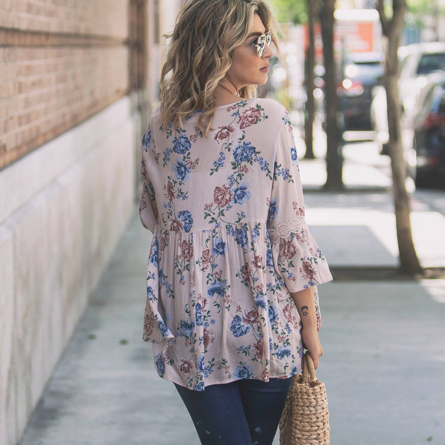 Cynthia Belle Floral Top