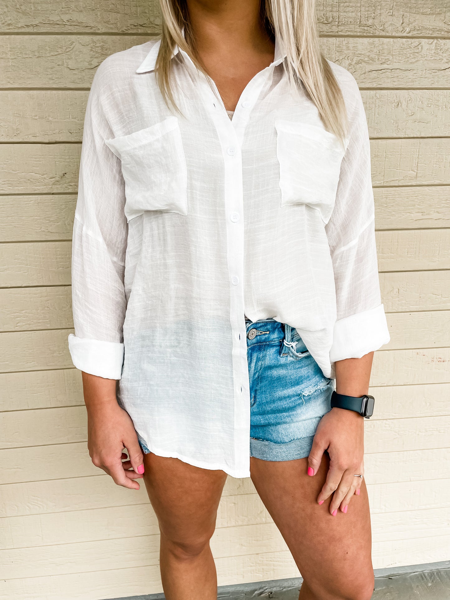 Linen Button Down Shirt