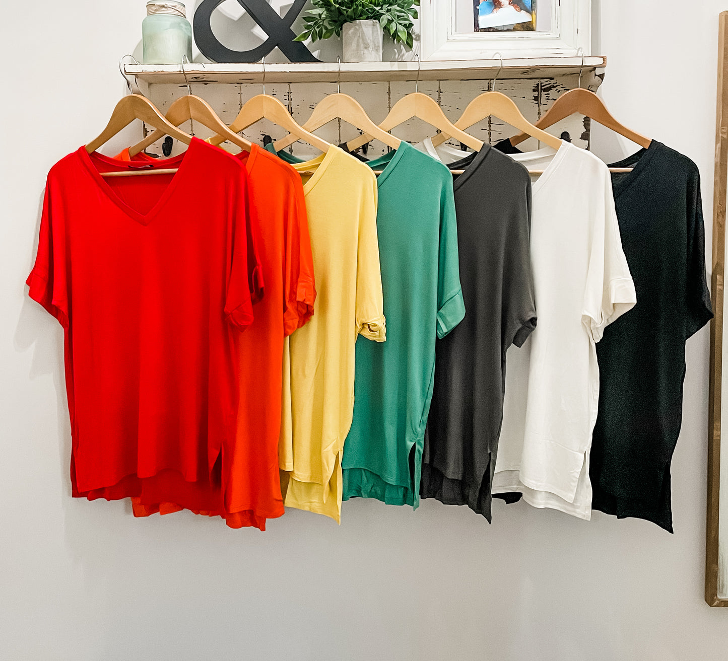 'Not So Basic' V-neck Top