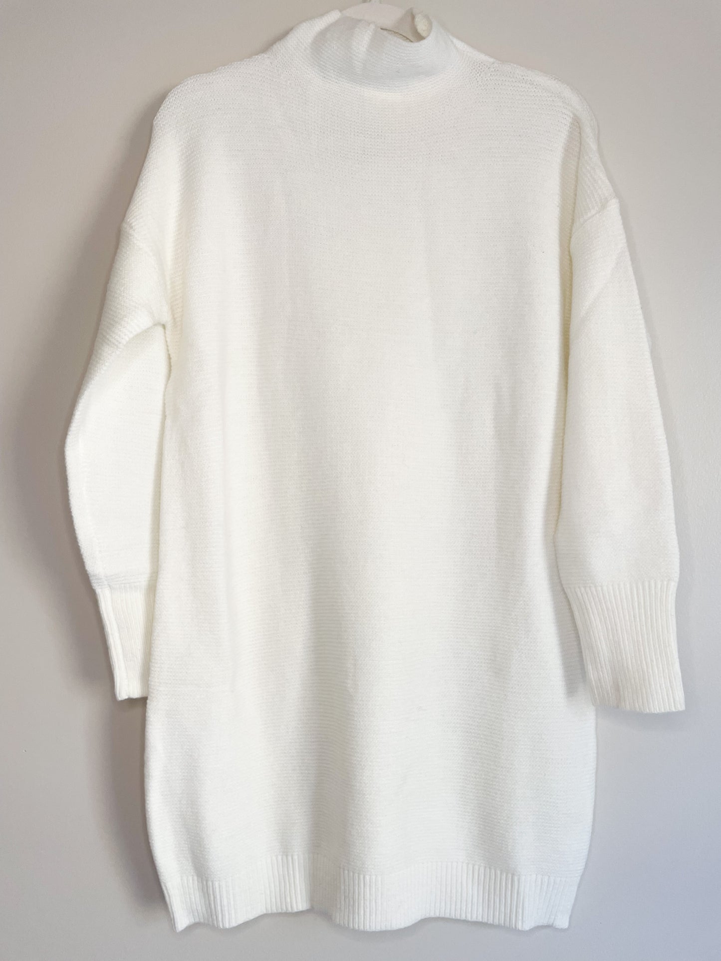 Mock Neck Sweater Dress (2 colors)