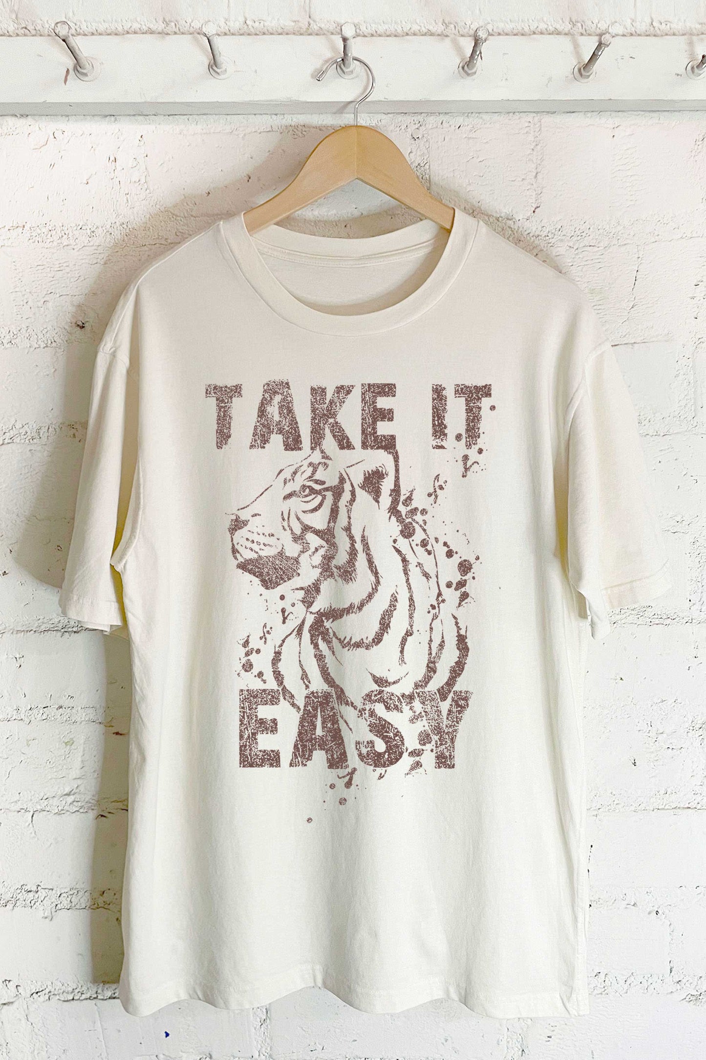 Take it Easy Tiger Graphic Tee