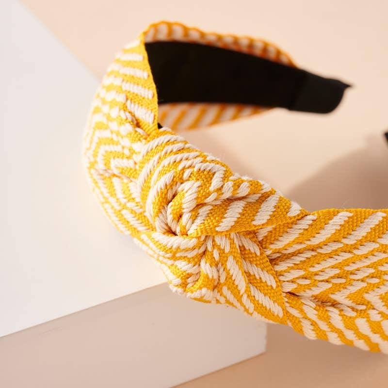 Two Tone Knot Headband