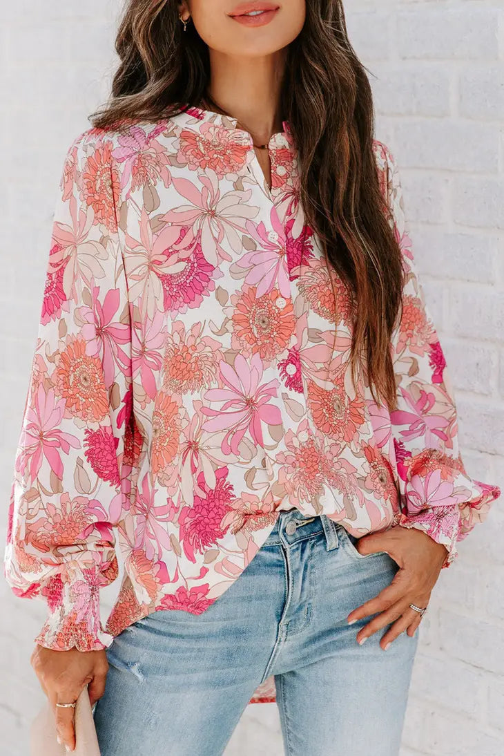 Fiona Floral Top