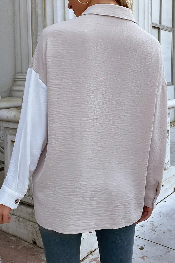Raven Color-block Top