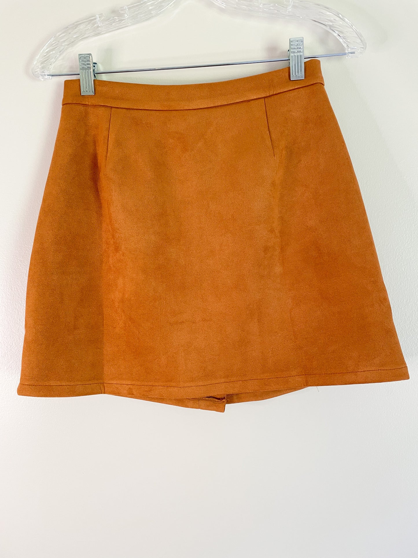 Suede Mini Skirt