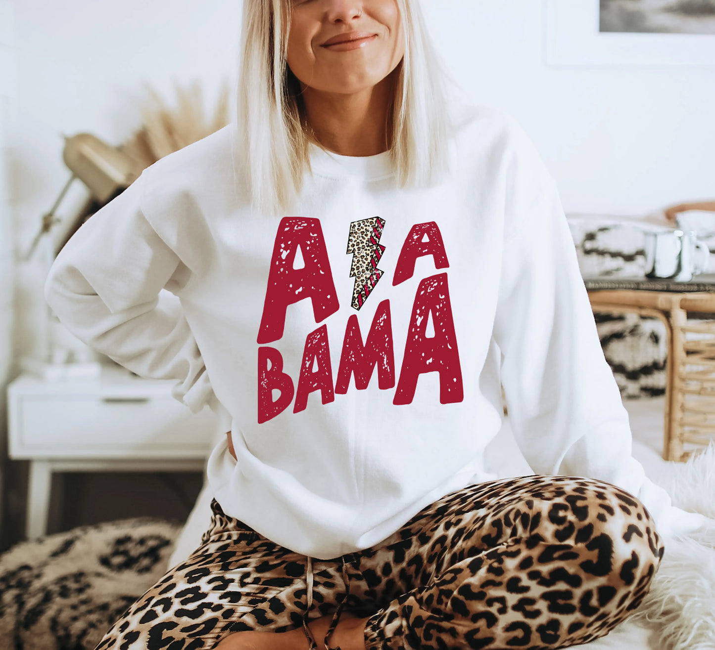 Alabama Lightening Bolt Sweatshirt